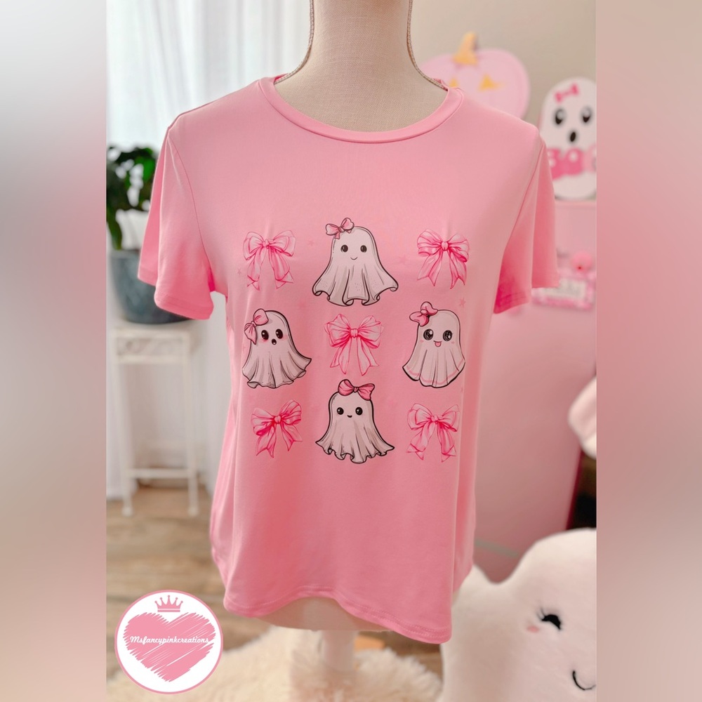 Coquette Ghostie Pink T-Shirt